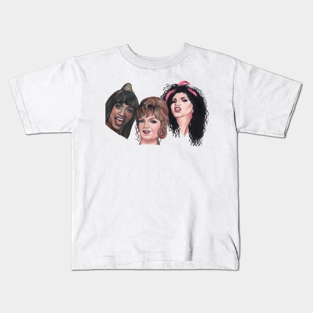 To Wong Foo, Thanks For Everything Kids T-Shirt by jamesmbrooker